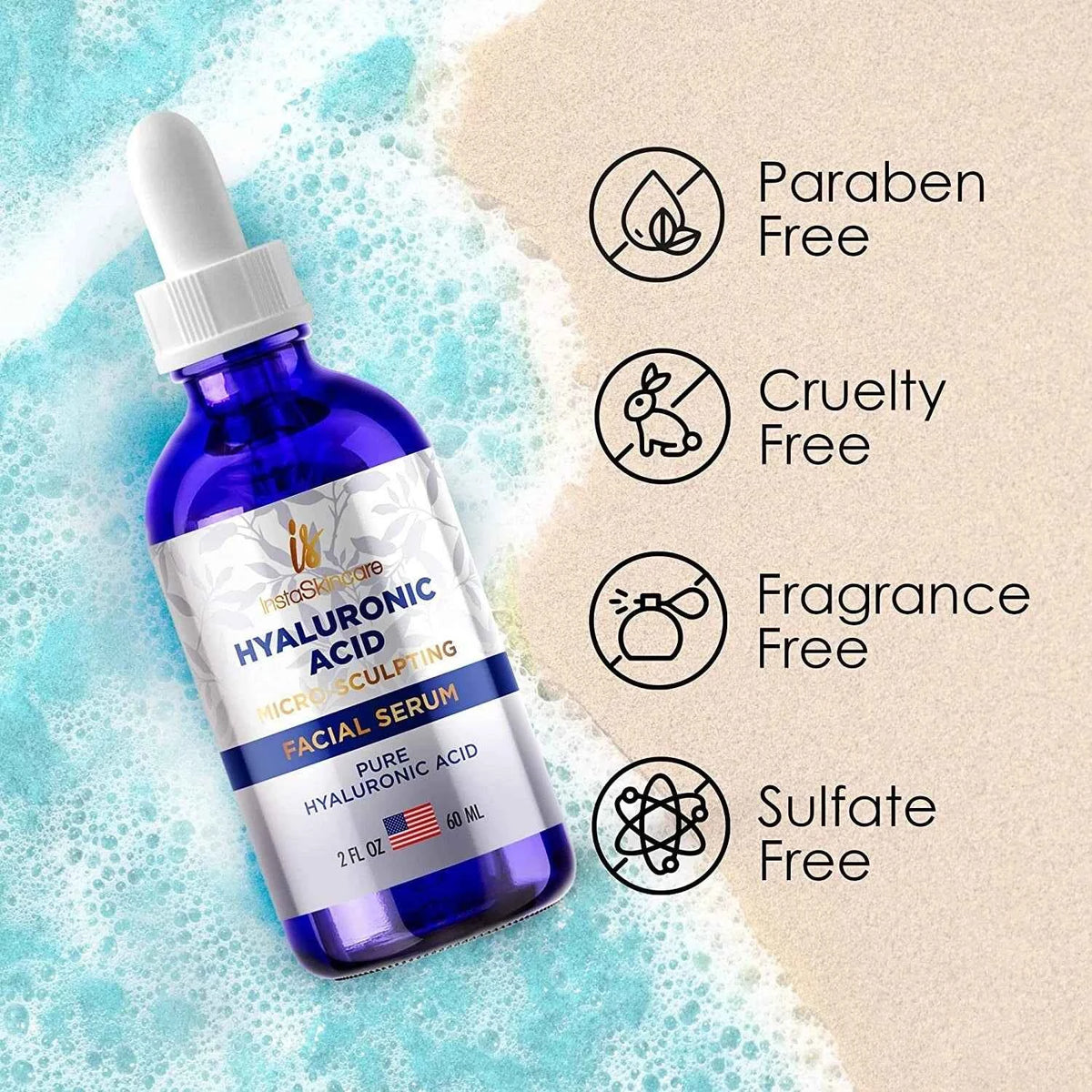 Hyaluronic Acid Anti-Aging Face Serum – 2oz