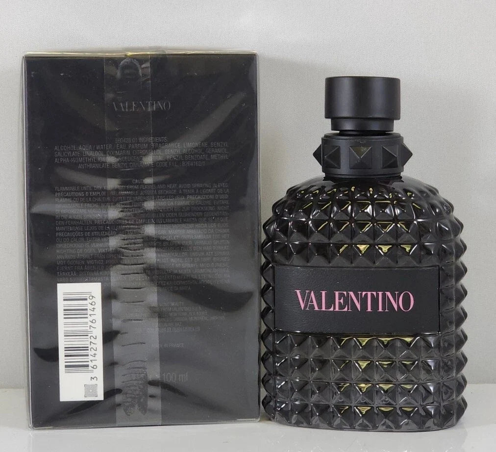 Valentino Uomo Born In Roma 100ML 3.4.Oz Eau De Toilette Spray for Men