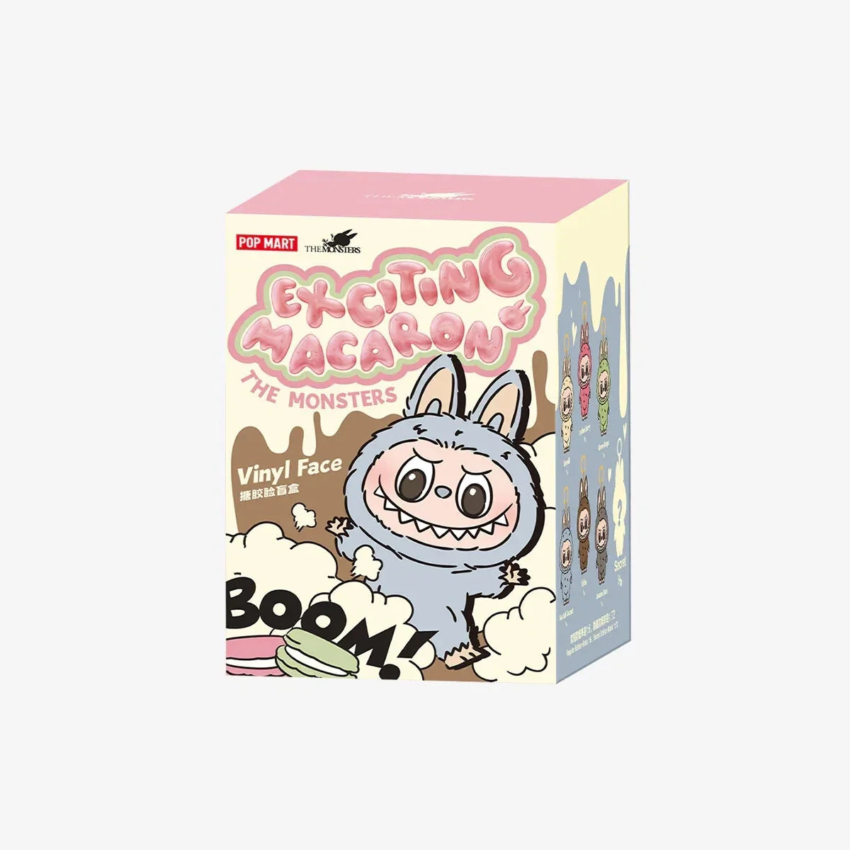 *USA* AUTHENTIC POP MART LABUBU MONSTERS EXCITING MACARON (VINYL FACE BLIND BOX)