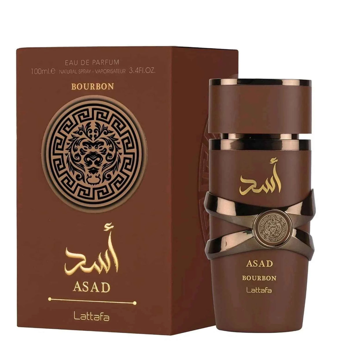 Short Title: Lattafa Asad Bourbon EDP Unisex – 3.4 oz